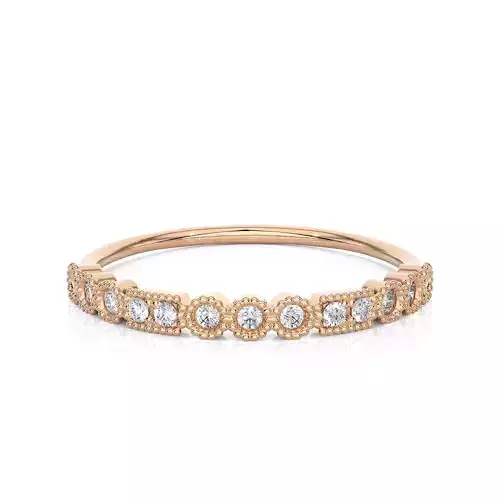 Light Minimalist Diamond Ring