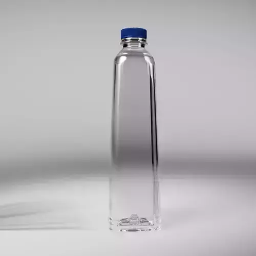 Luxury water bottle design 3D model