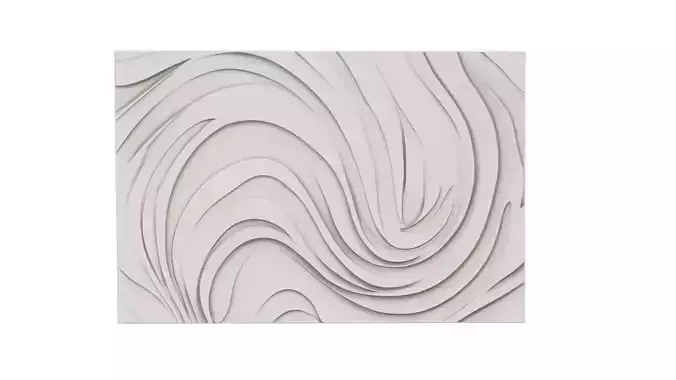 decor set wall panel wall relief mural CNC 48