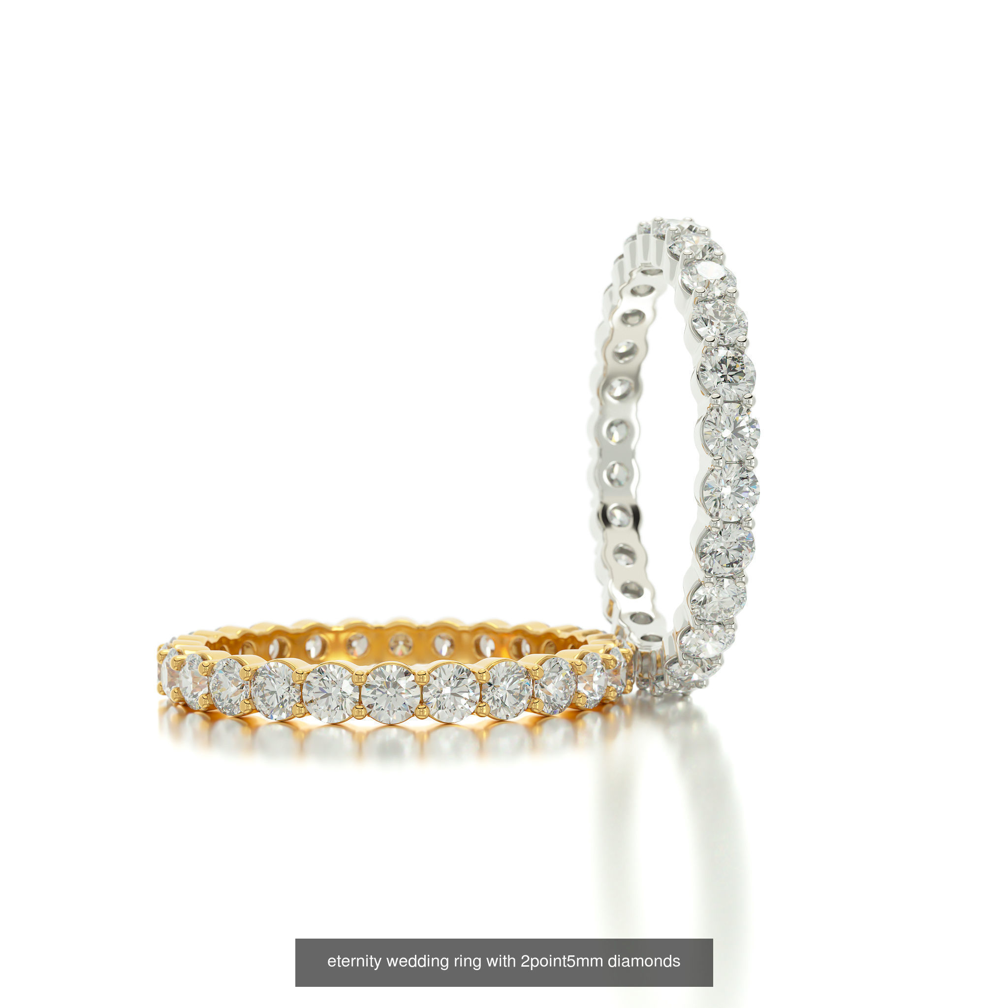 collection of eternity ring with diamonds _3