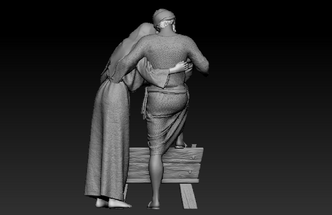 A very sweet Nativity scene printable 3D print model_3