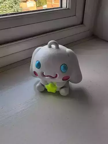 Cinnamoroll Keychain 3D print model
