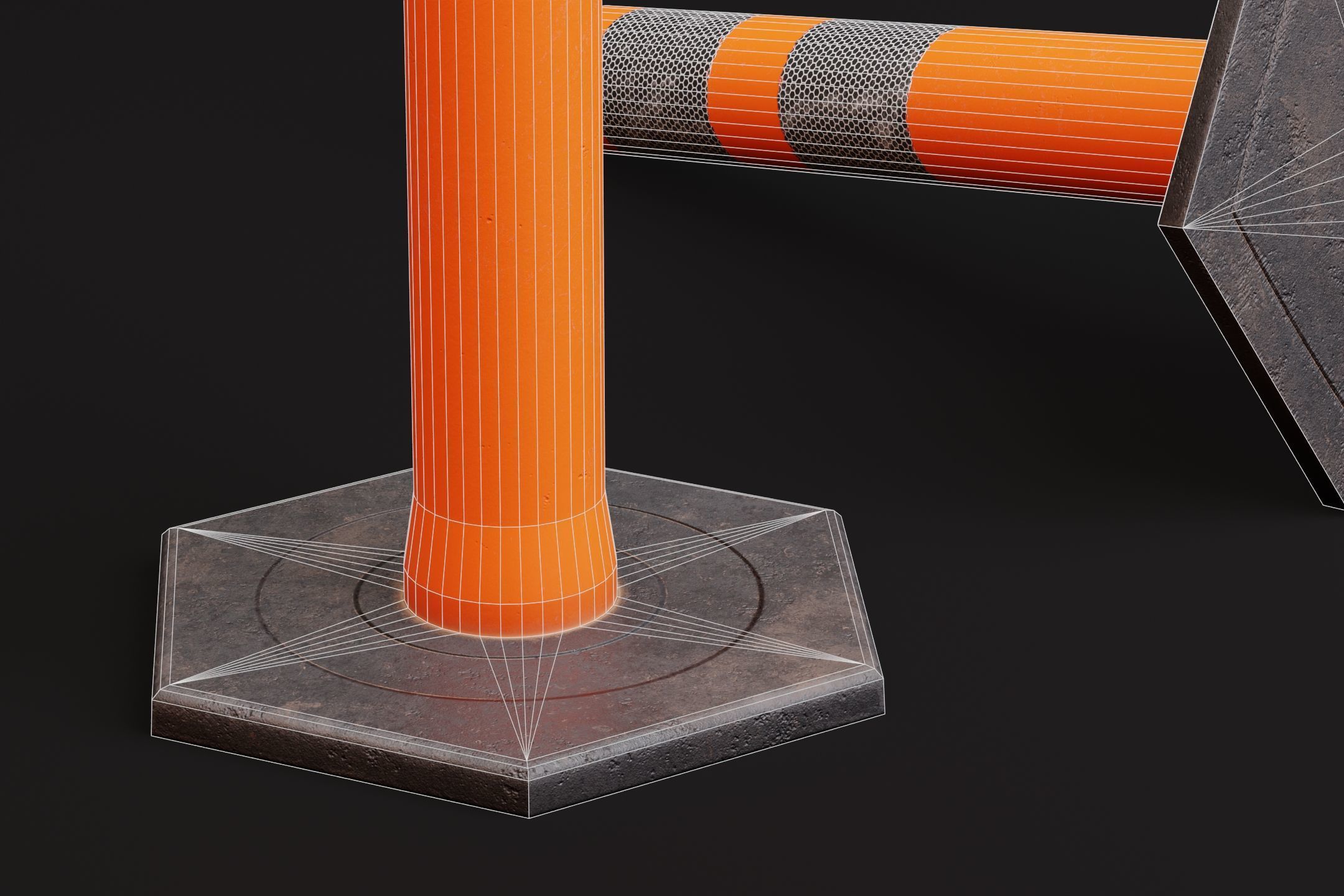 Delineator PBR Game-Ready Low-poly 3D model_10