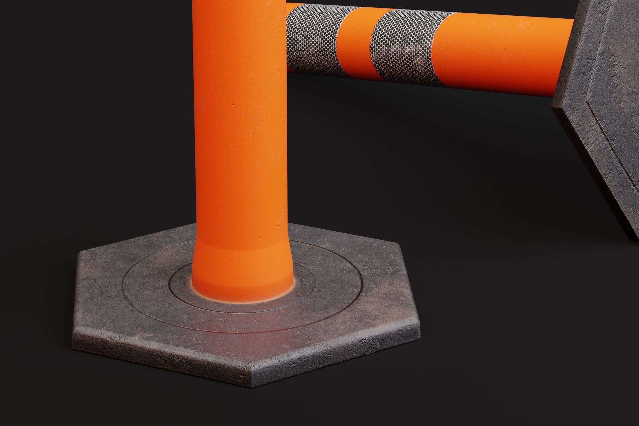 Delineator PBR Game-Ready Low-poly 3D model_9