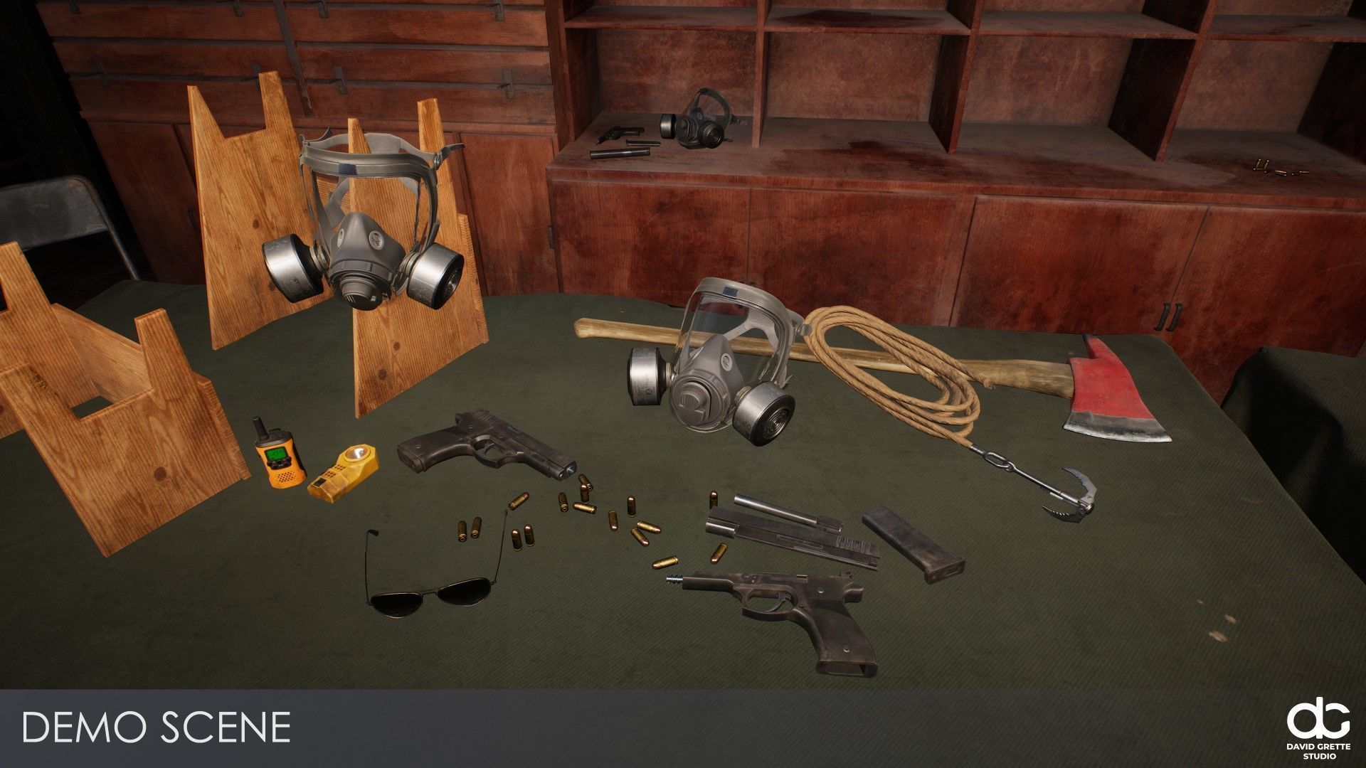 Adventure Character Diana from Pack 2 Low-poly 3D model_28