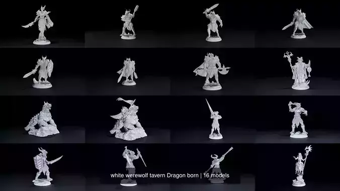 white werewolf tavern Dragon born