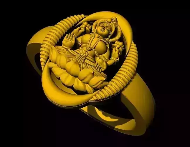 Laxmi Ring 3dm file