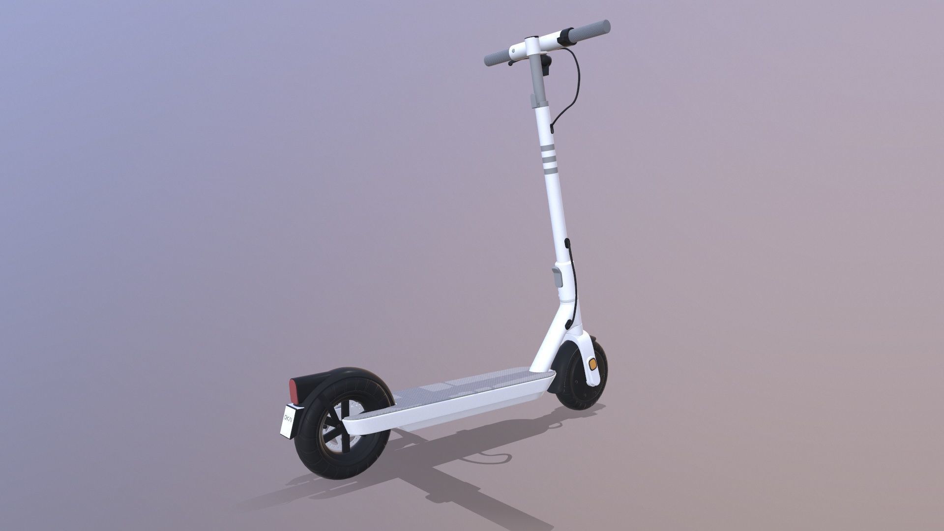 Kick Scooter 3D model_4