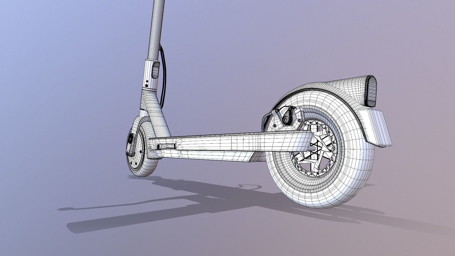 Kick Scooter 3D model_20