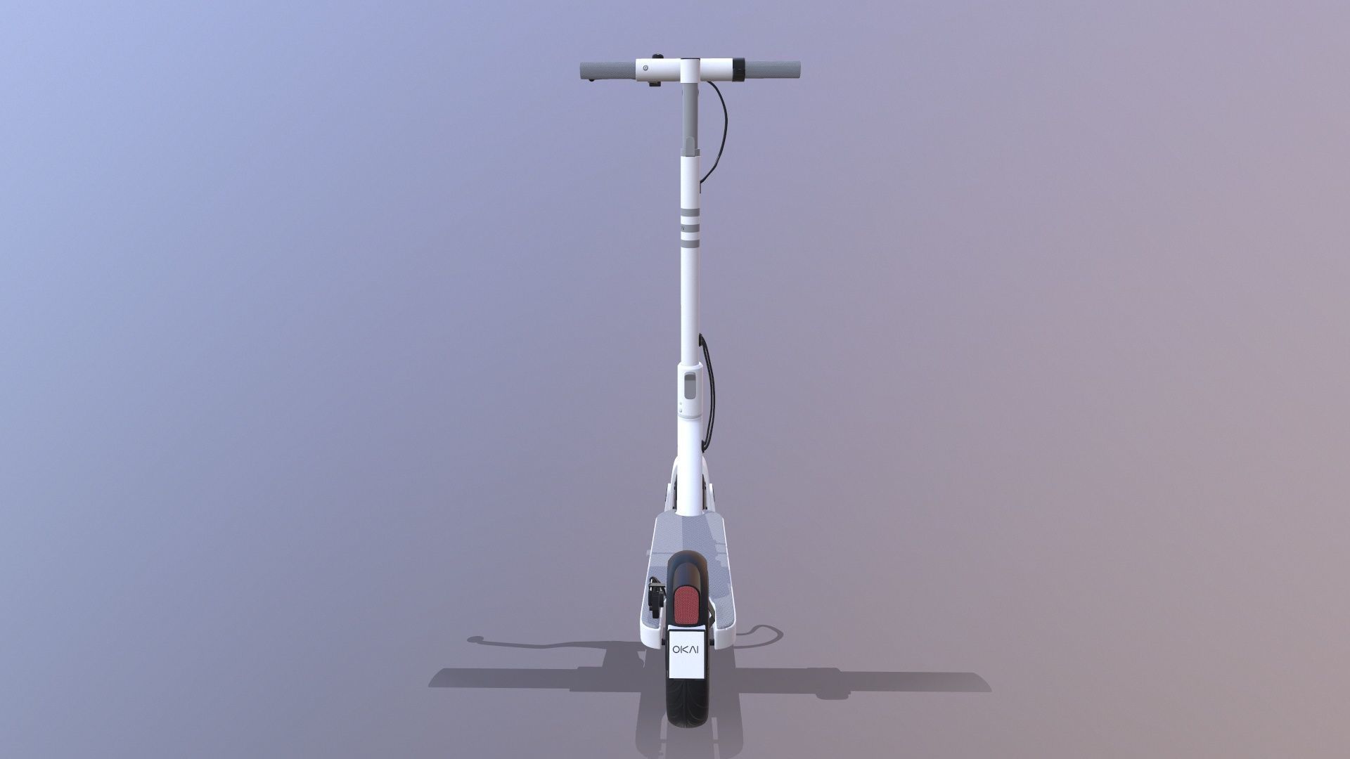 Kick Scooter 3D model_3