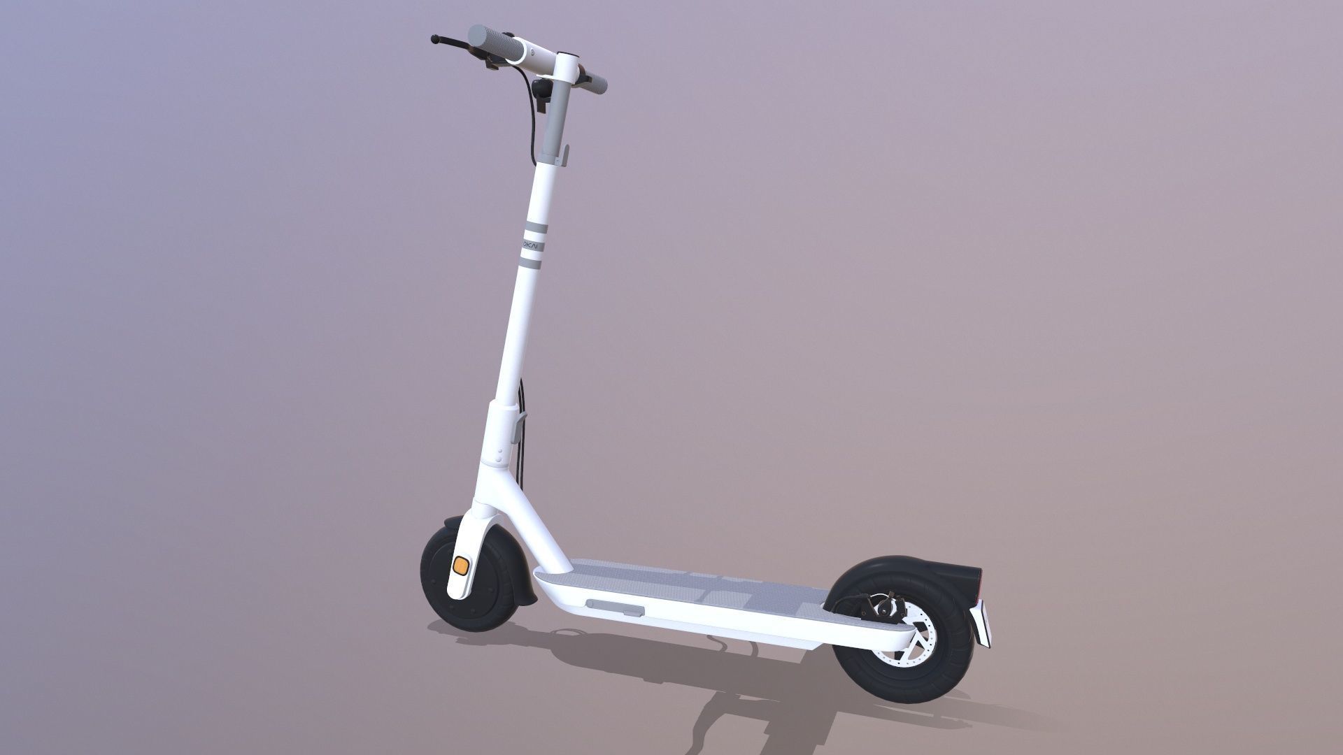 Kick Scooter 3D model_2