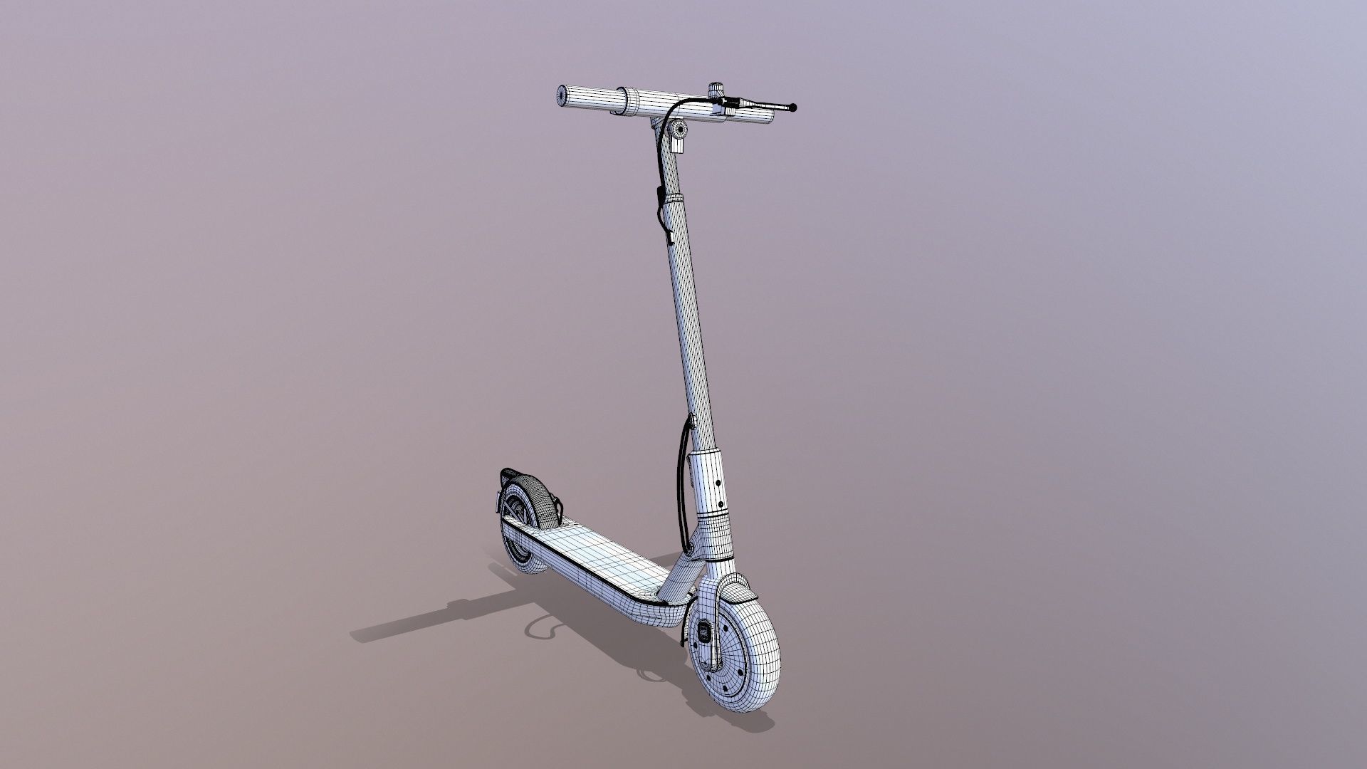 Kick Scooter 3D model_16