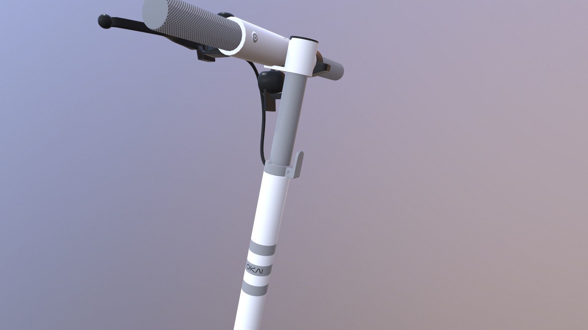 Kick Scooter 3D model_10