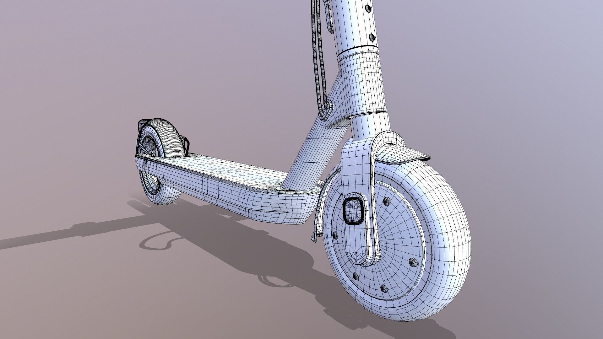 Kick Scooter 3D model_17