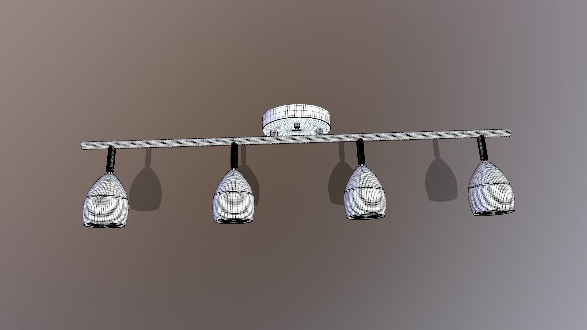 Led Ceiling Light 3D model_13