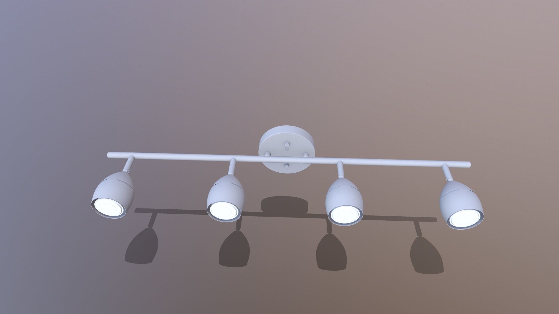 Led Ceiling Light 3D model_8