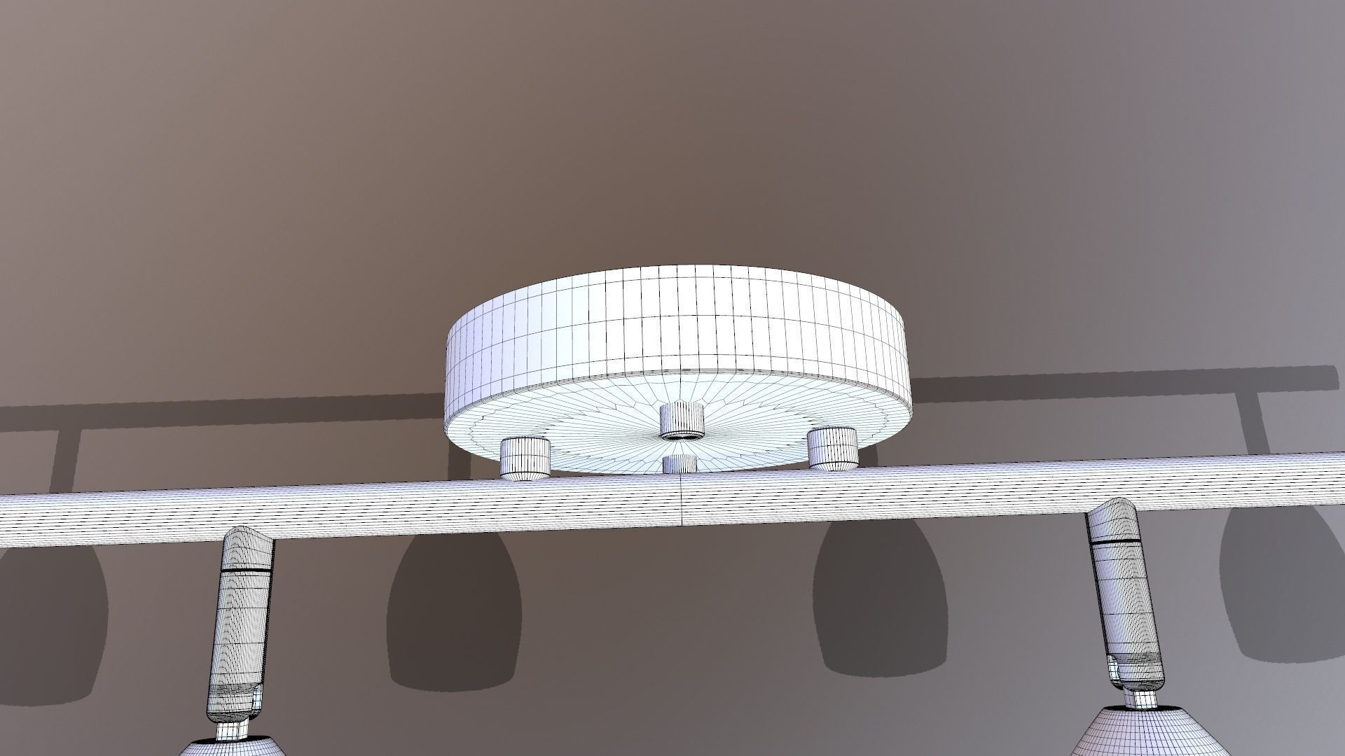 Led Ceiling Light 3D model_15
