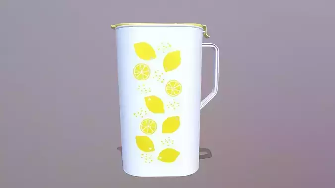 Lemon Pitcher 3D model