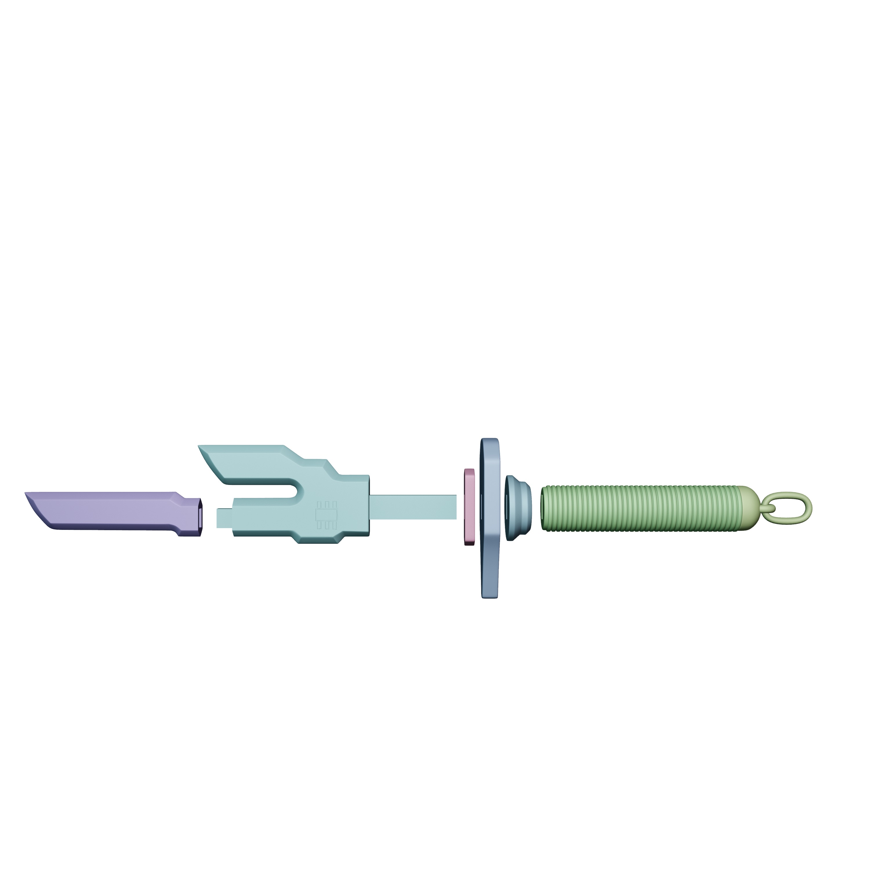 JJK-Toji Fushiguro Inverted Spear Of Heaven 3D print model_6