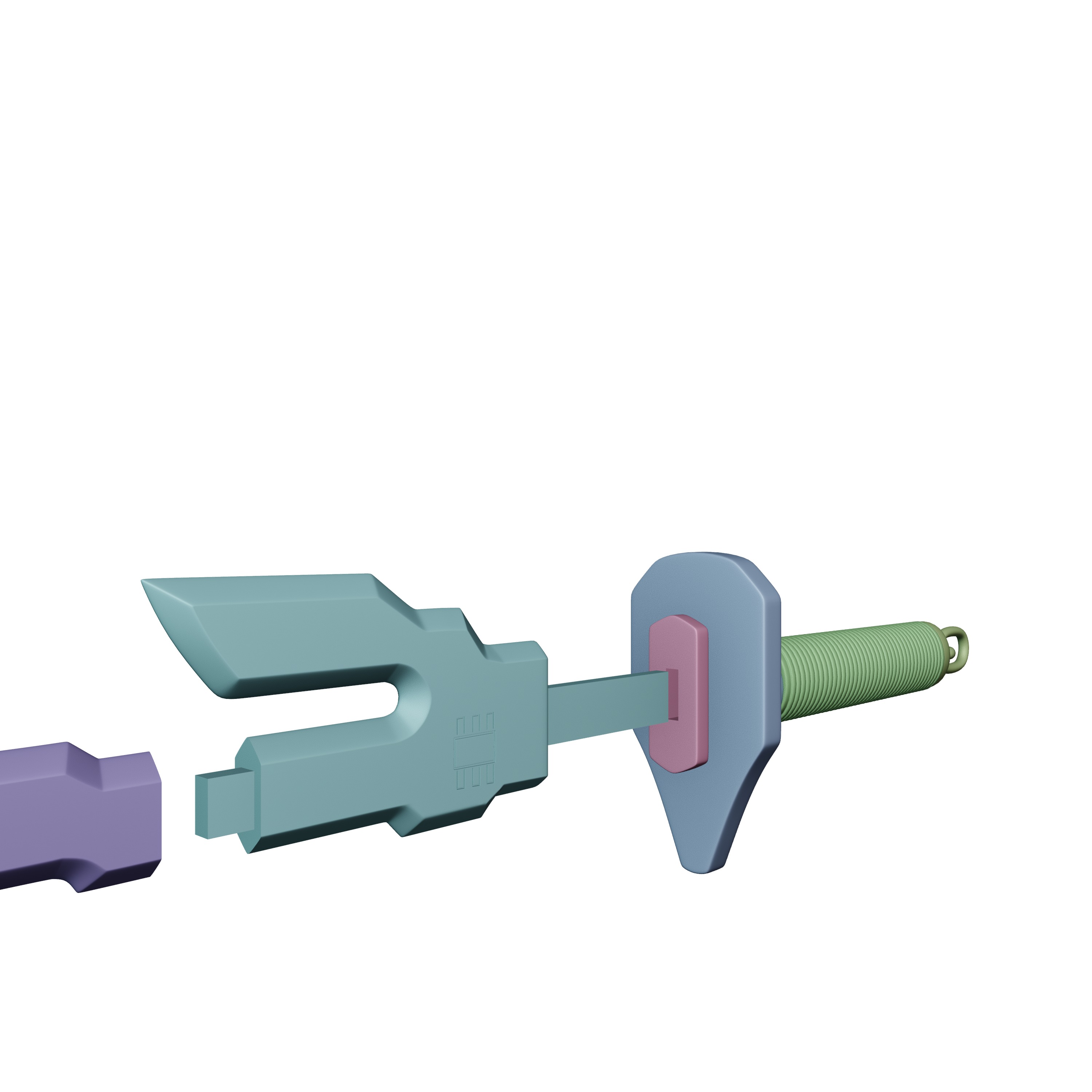 JJK-Toji Fushiguro Inverted Spear Of Heaven 3D print model_7