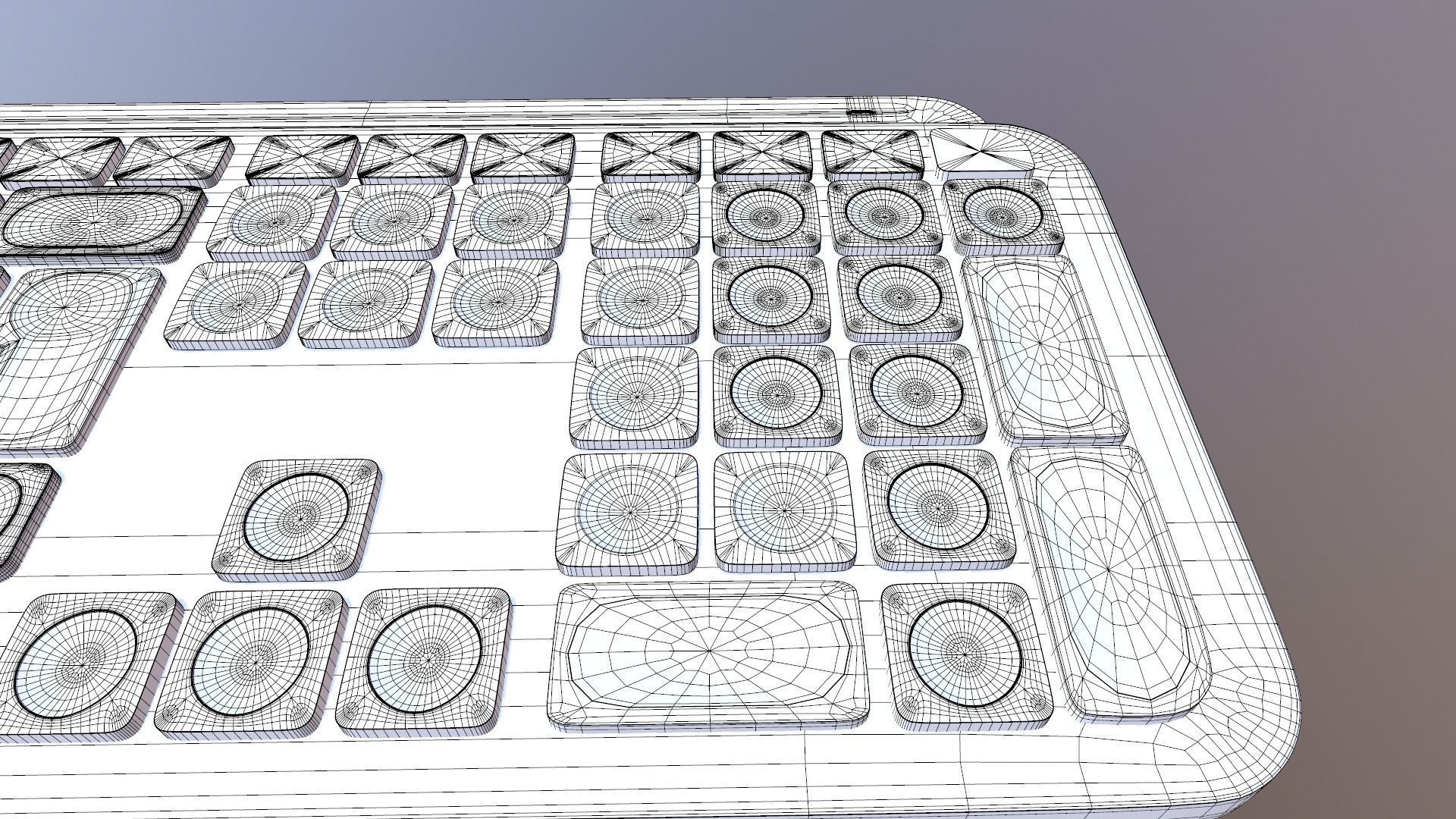 Logi Keyboard 3D model_12