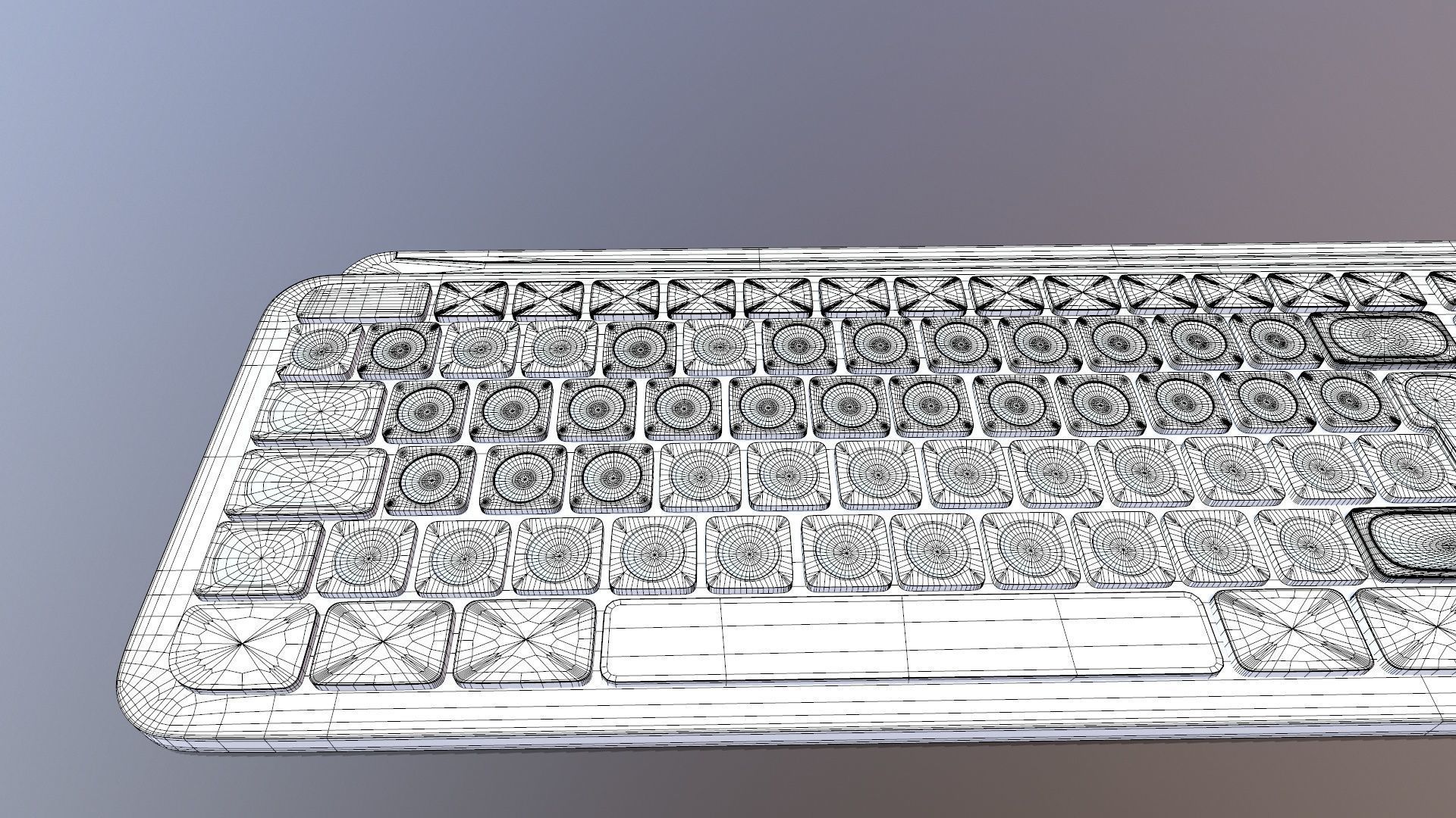 Logi Keyboard 3D model_13
