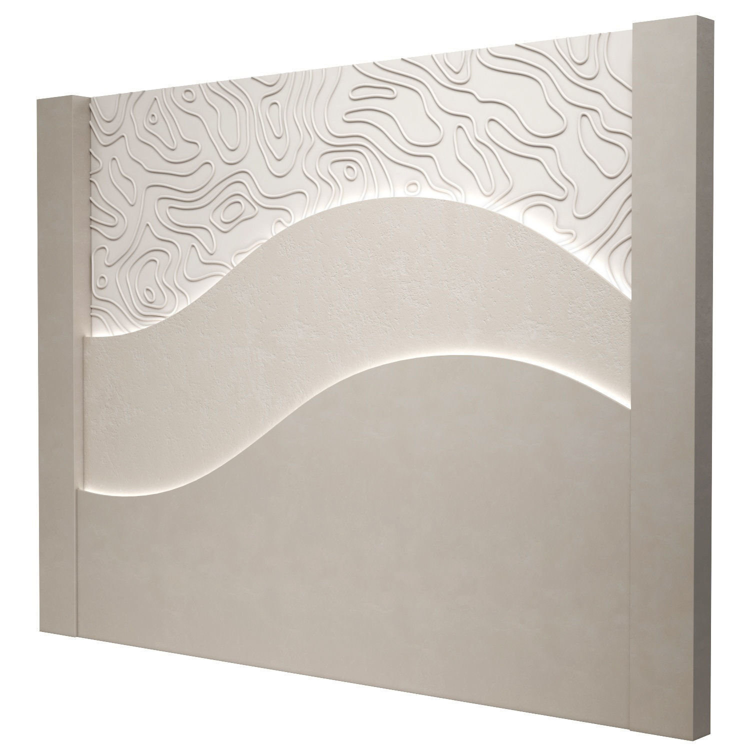 Decorativ panel 19 3D model_1