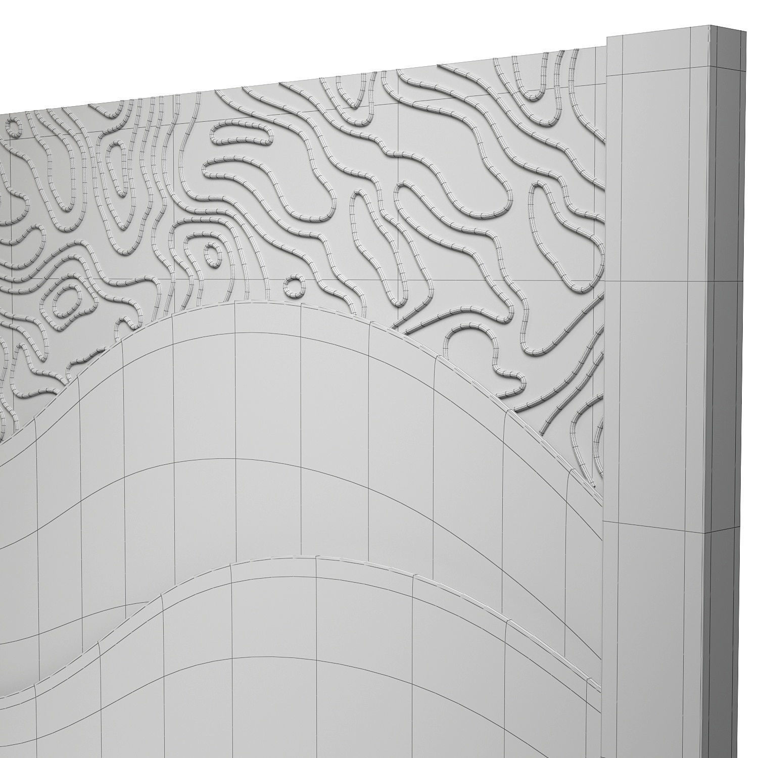 Decorativ panel 19 3D model_5