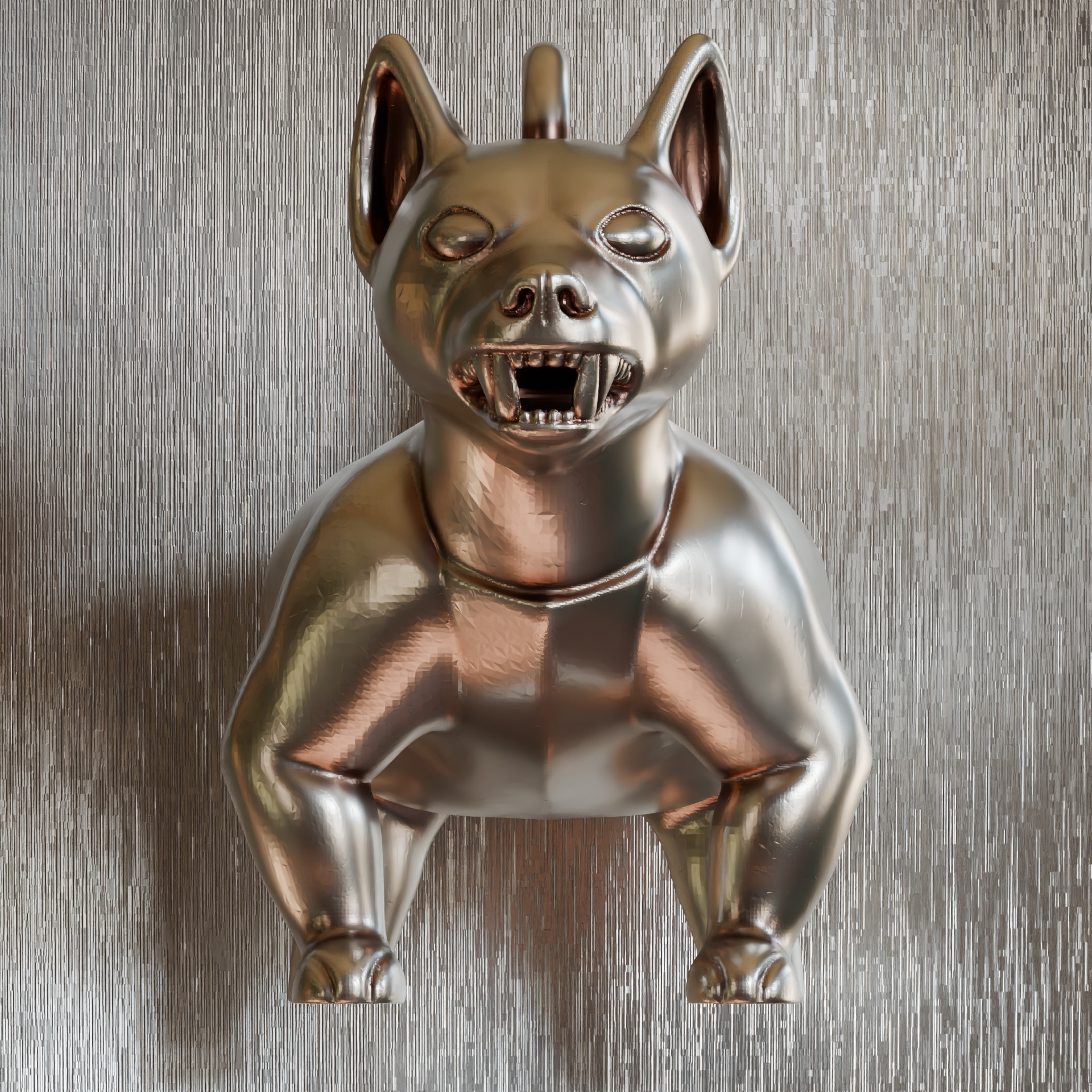 Tlachichi dog pendant  3D print model_2