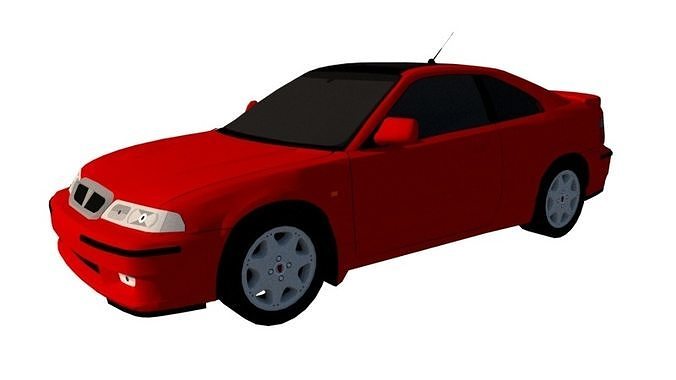 ROVER 220 TURBO TOMCAT 1997 Low-poly 3D model