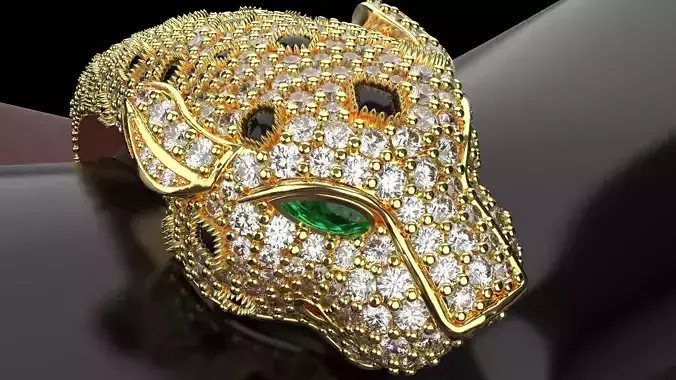 Bracelet Panther de Cartier  3D print model