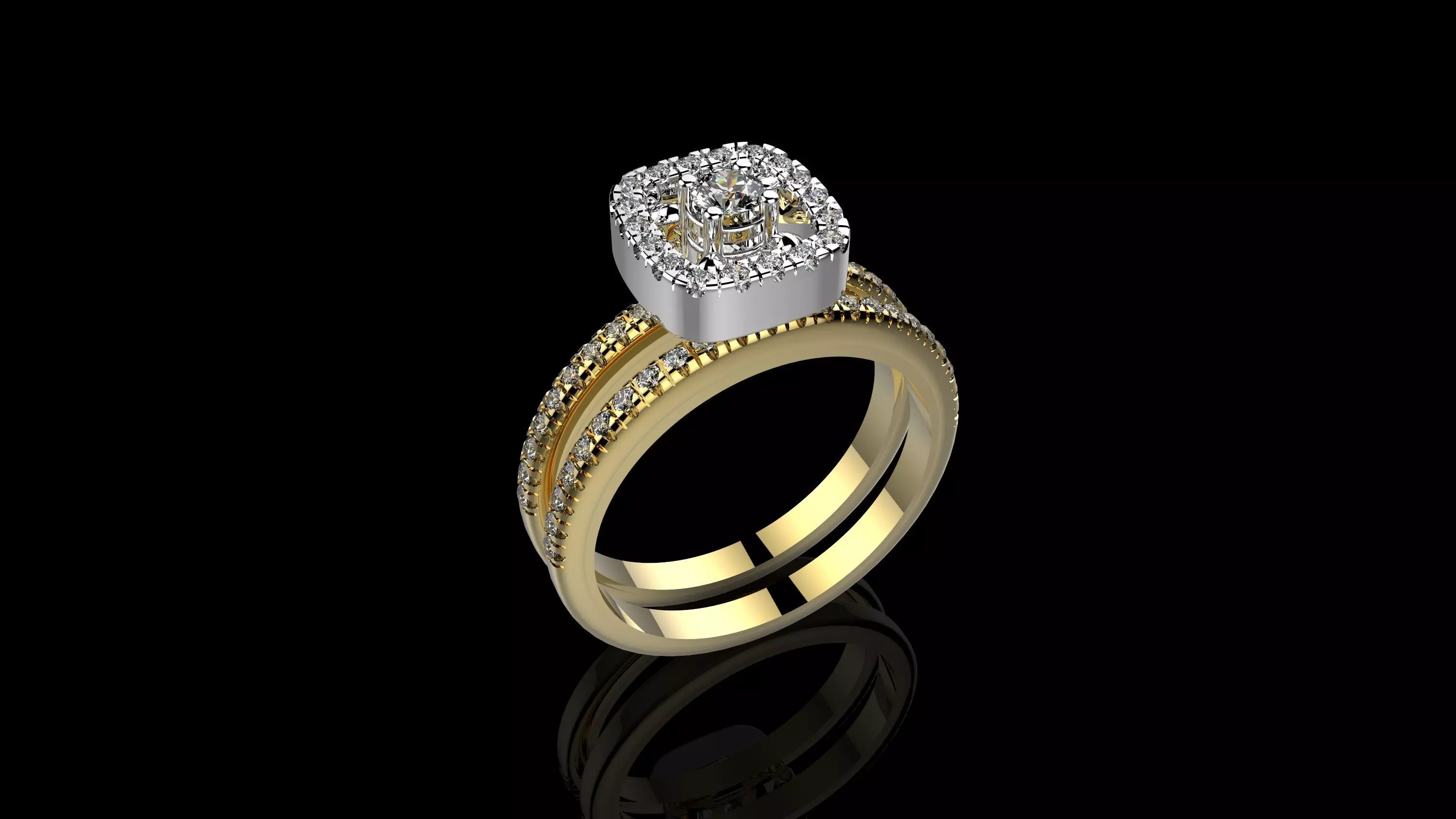 K RINGS N 966 3D print model_0