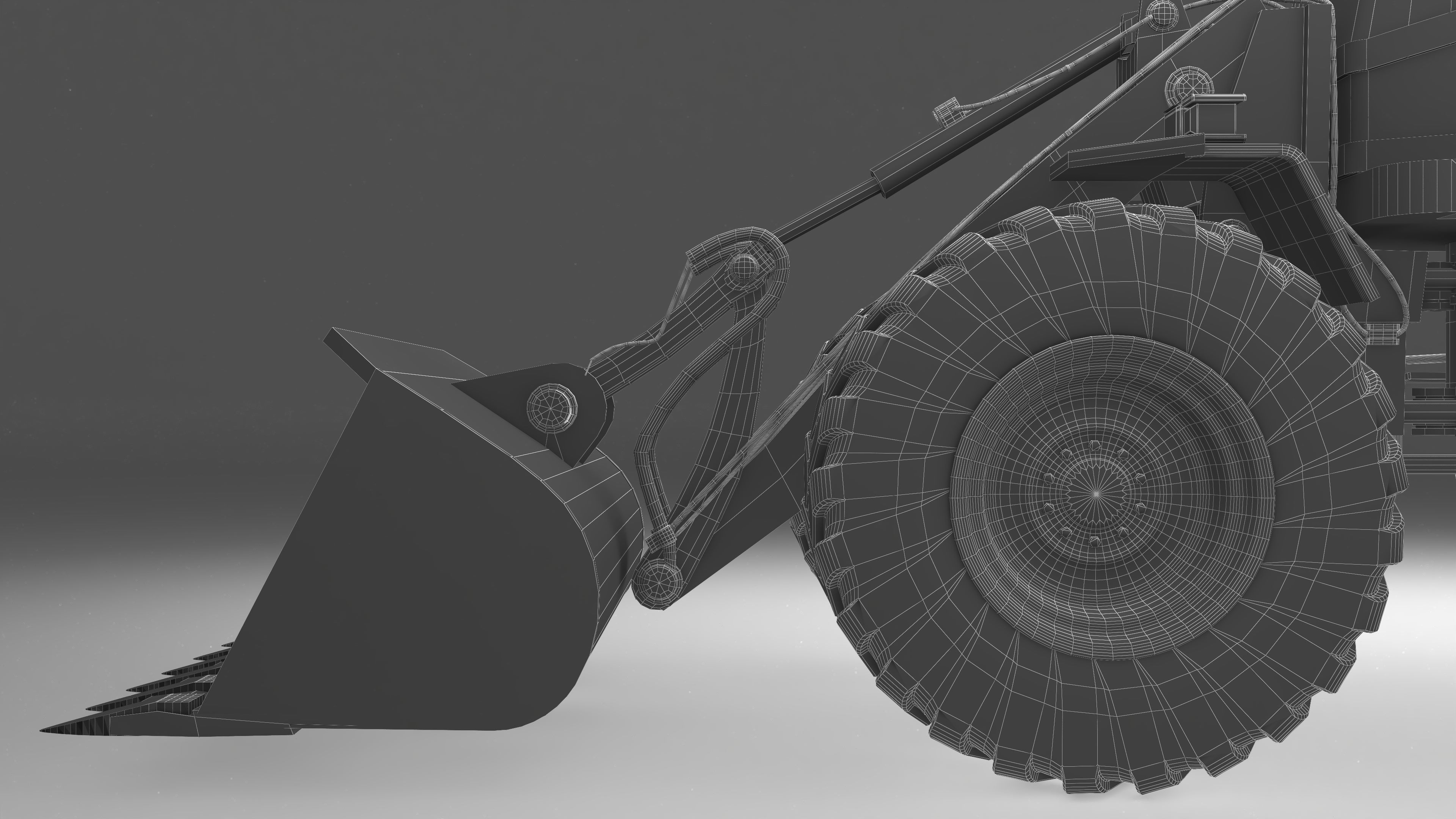 Wheel Loader 4K 3D model_20