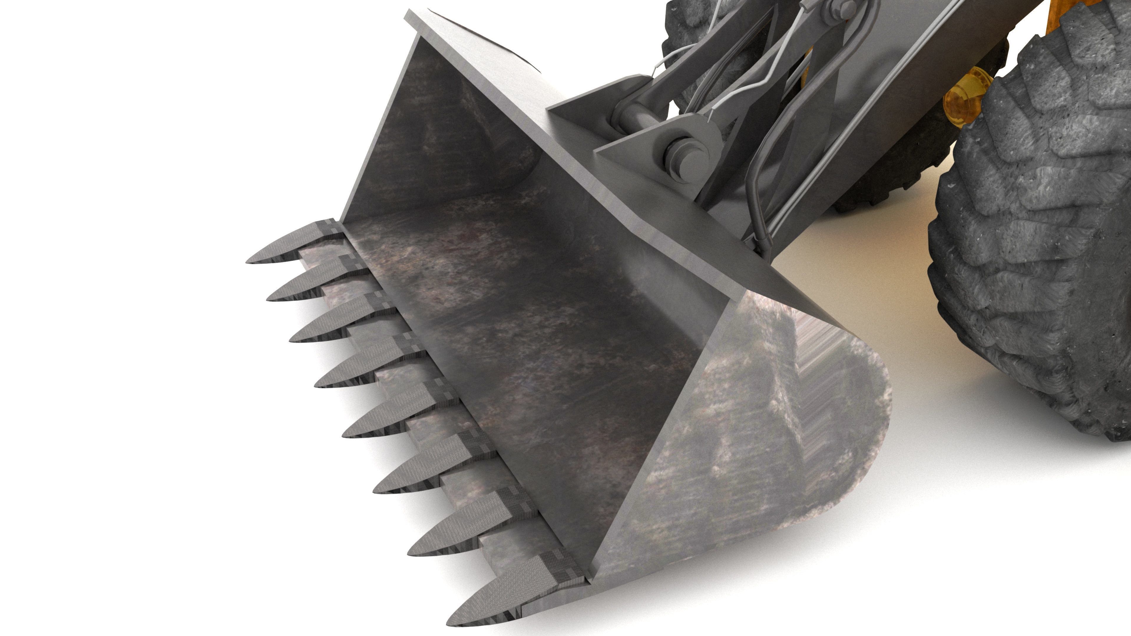 Wheel Loader 4K 3D model_1