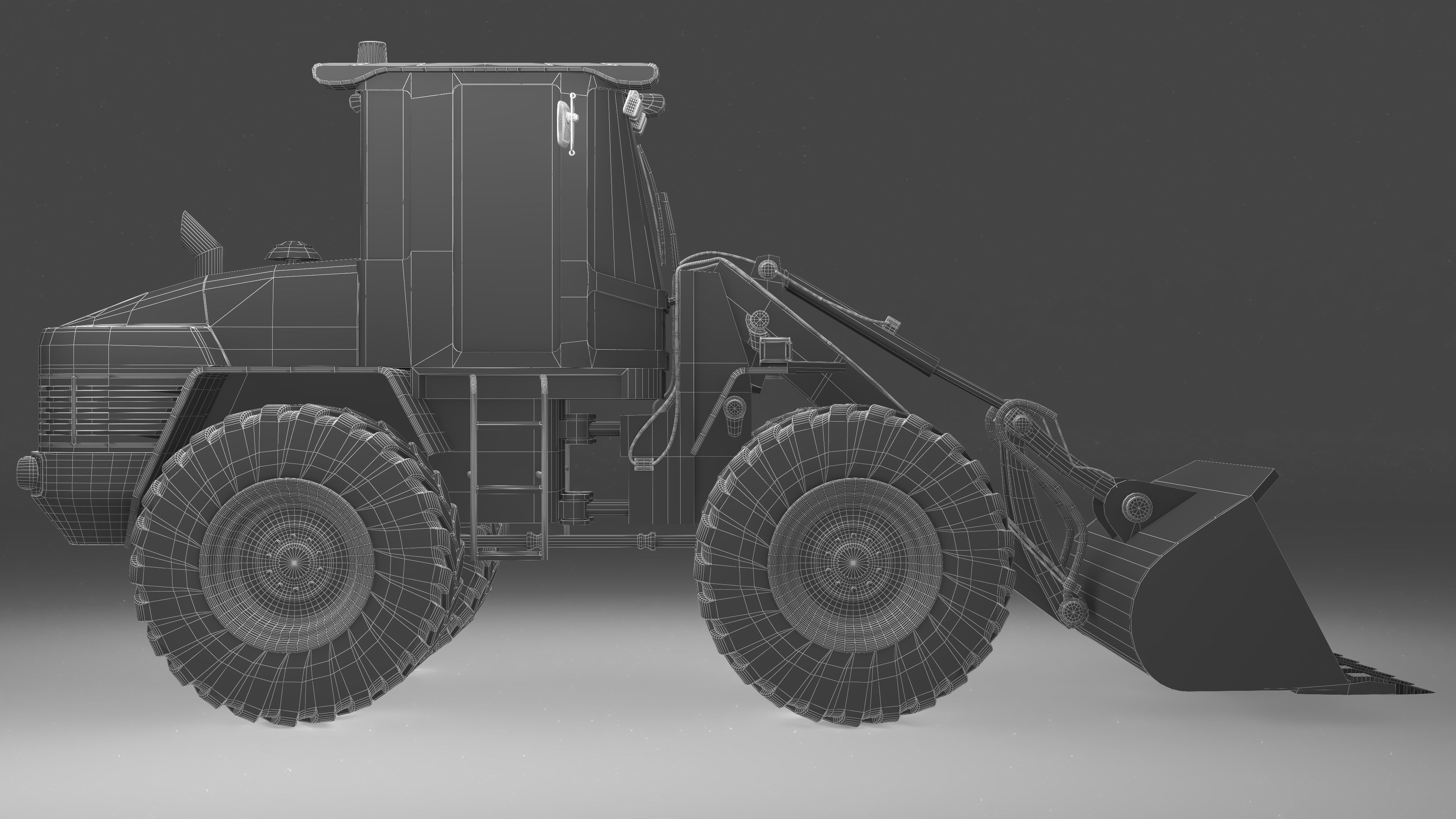 Wheel Loader 4K 3D model_25