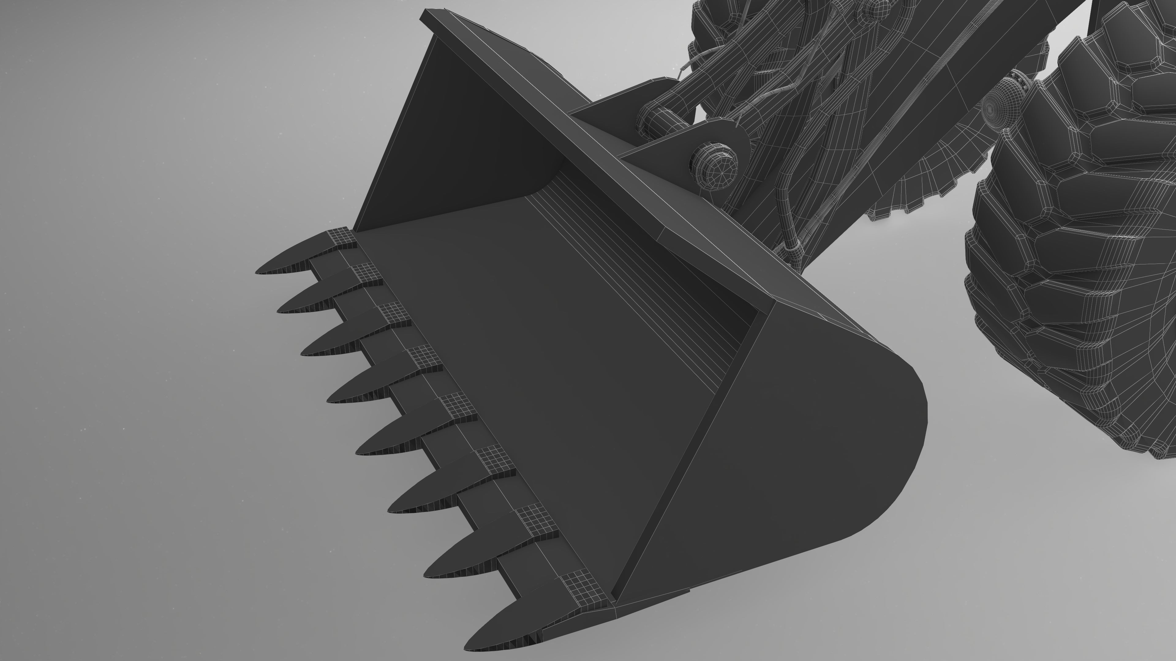 Wheel Loader 4K 3D model_16