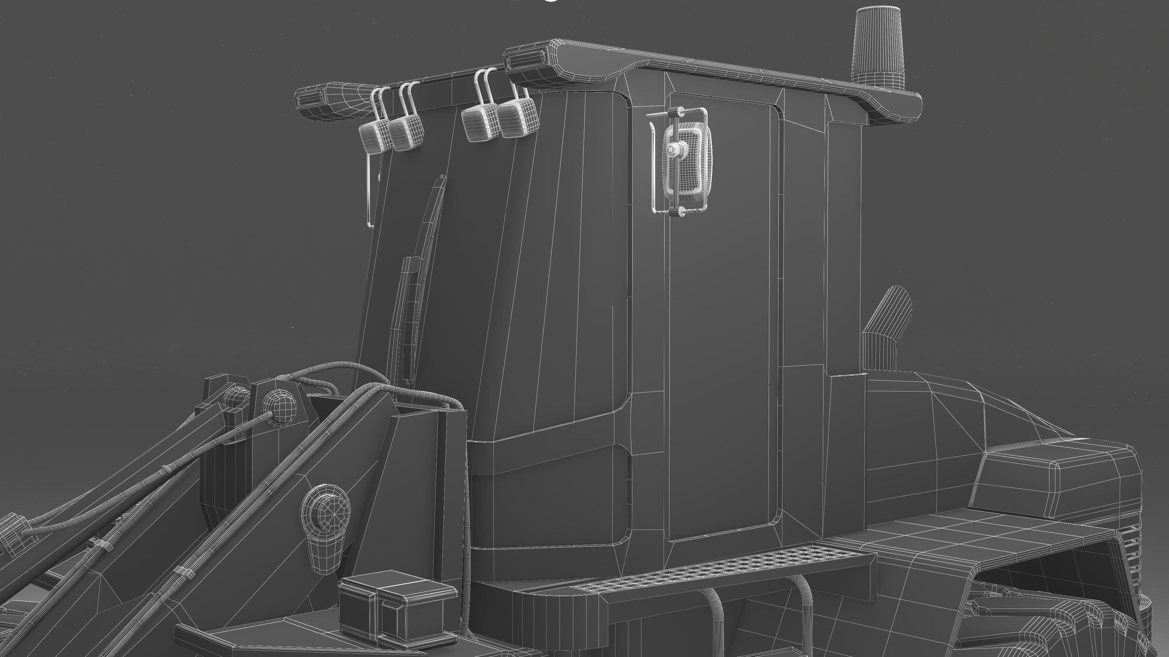 Wheel Loader 4K 3D model_26