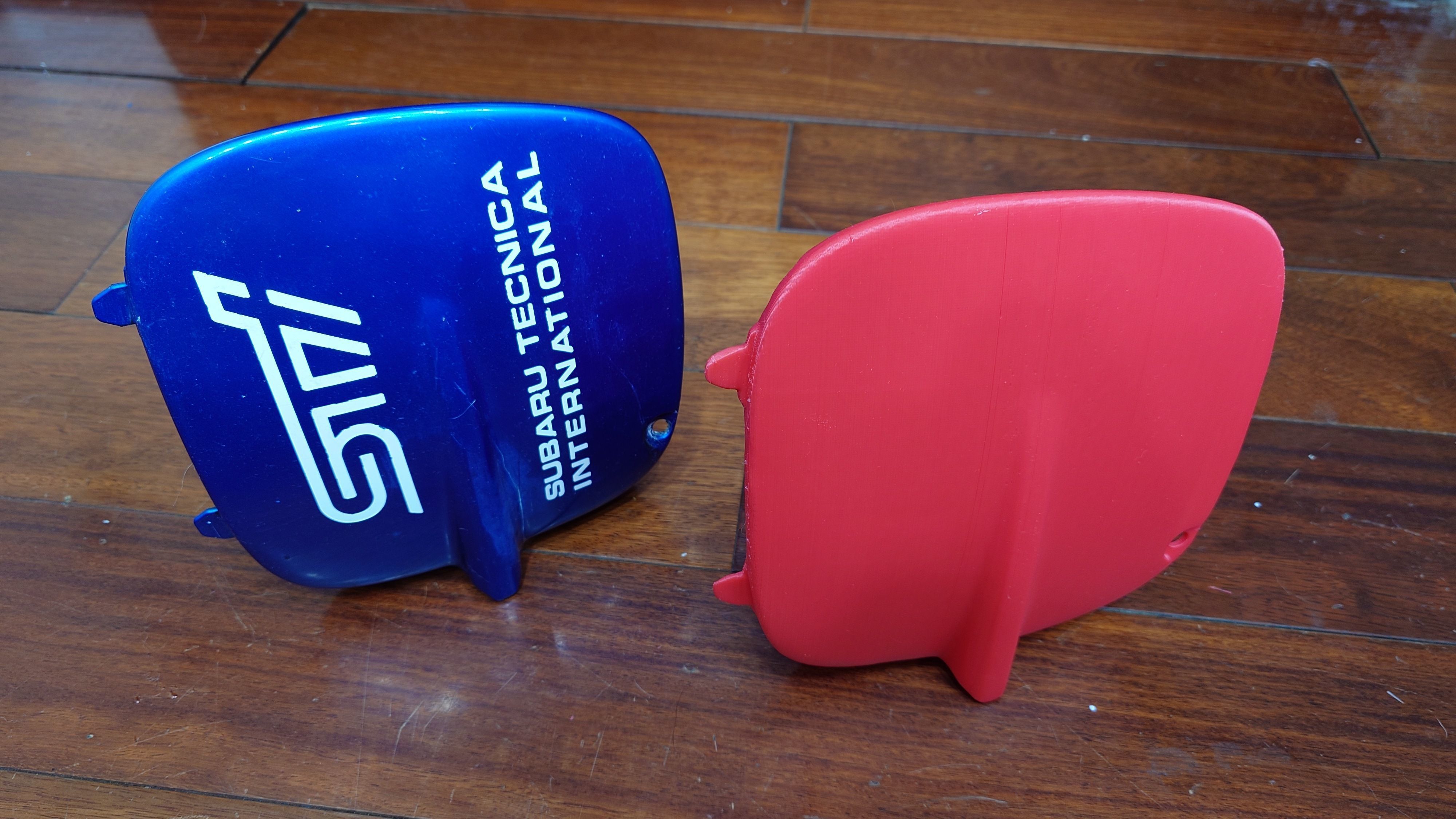 Subaru Impreza GC8 Fog Light Cover 3D Scanned Model 3D print model_2