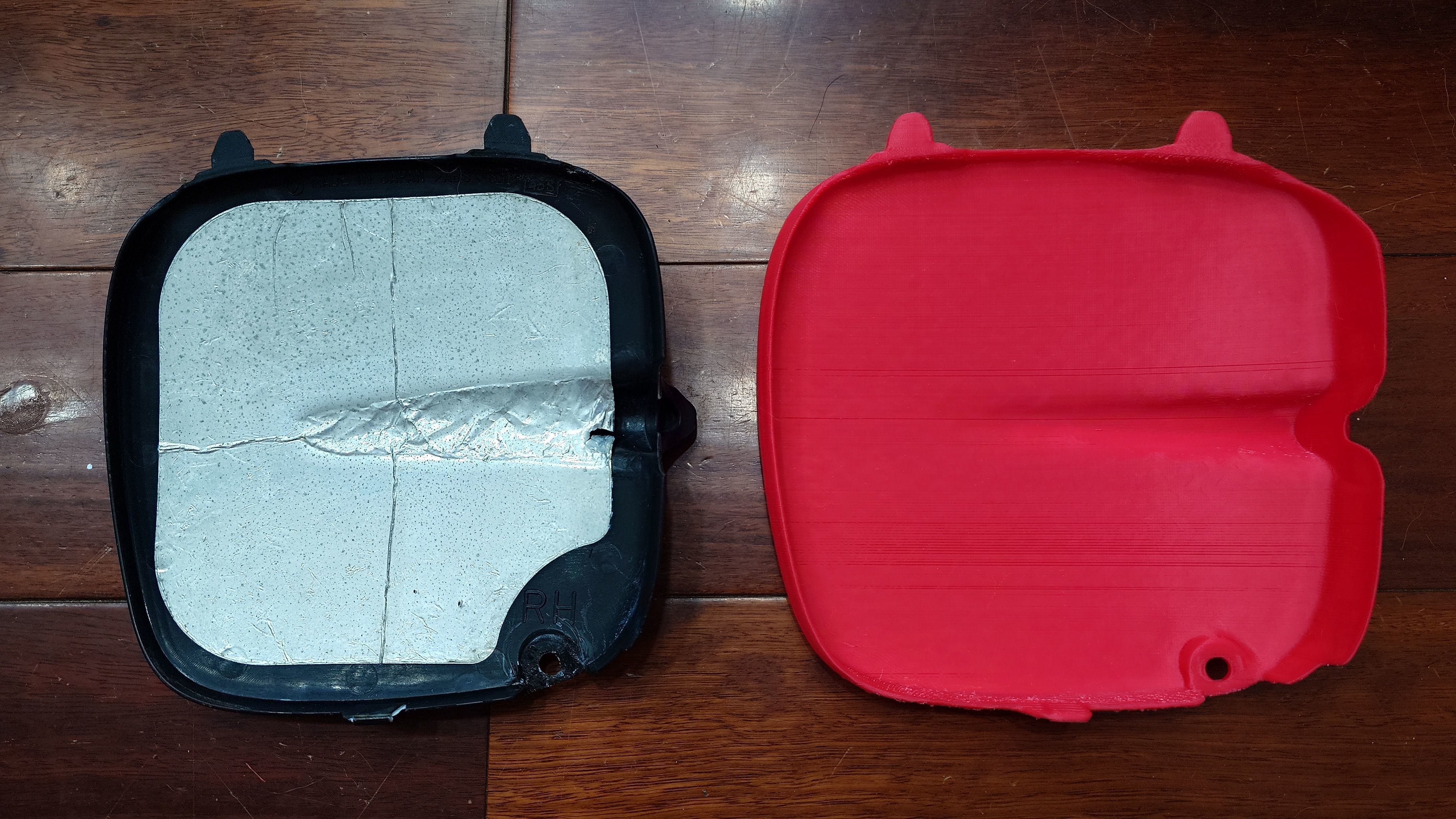 Subaru Impreza GC8 Fog Light Cover 3D Scanned Model 3D print model_3