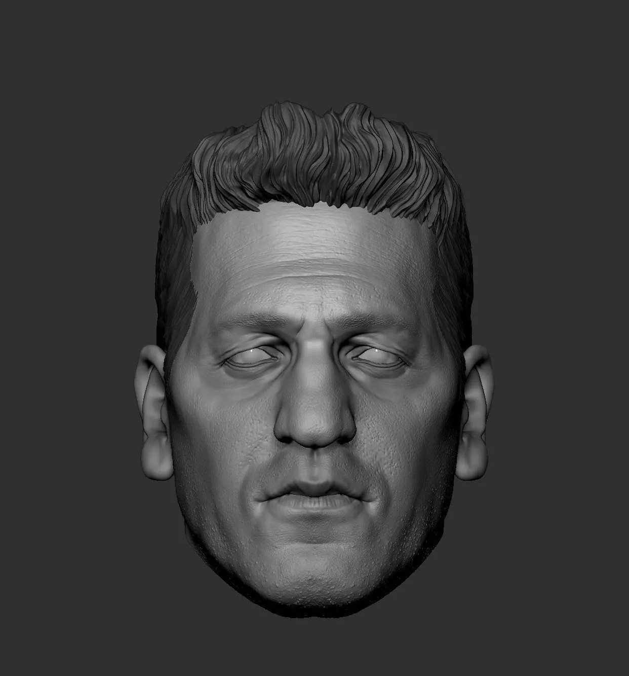 Head Jon Bernthal Action Figure 3D print model