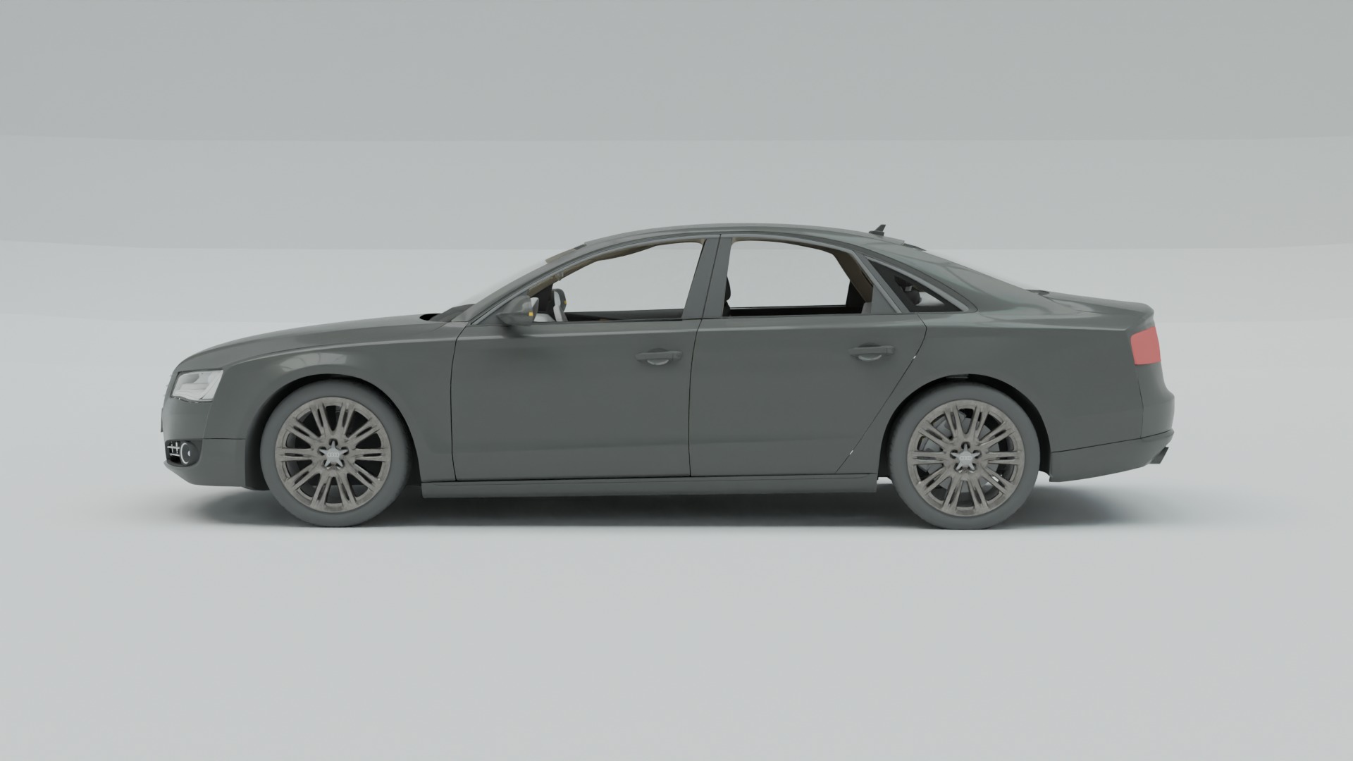 3D model Audi A8 3D model_2