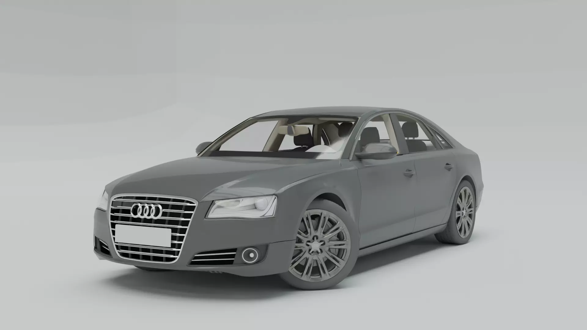 3D model Audi A8 3D model_0