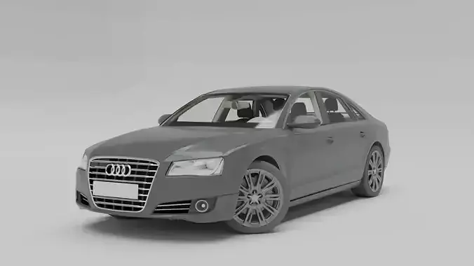 3D model Audi A8 3D model