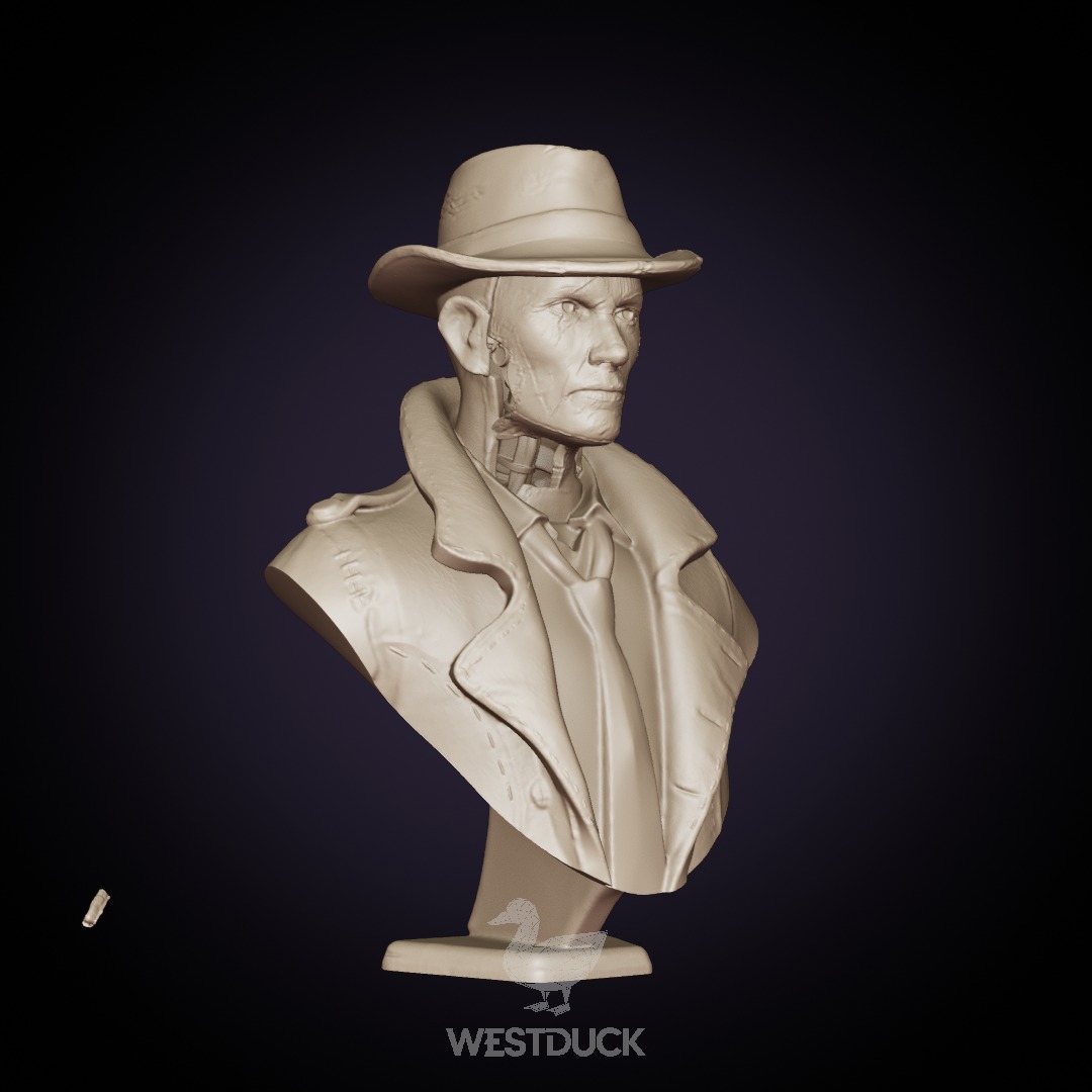 Nick Valentine - Fallout 4 3D print model_11