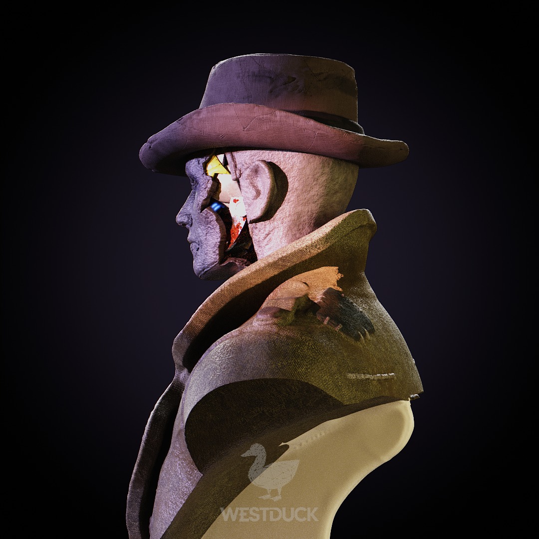 Nick Valentine - Fallout 4 3D print model_3