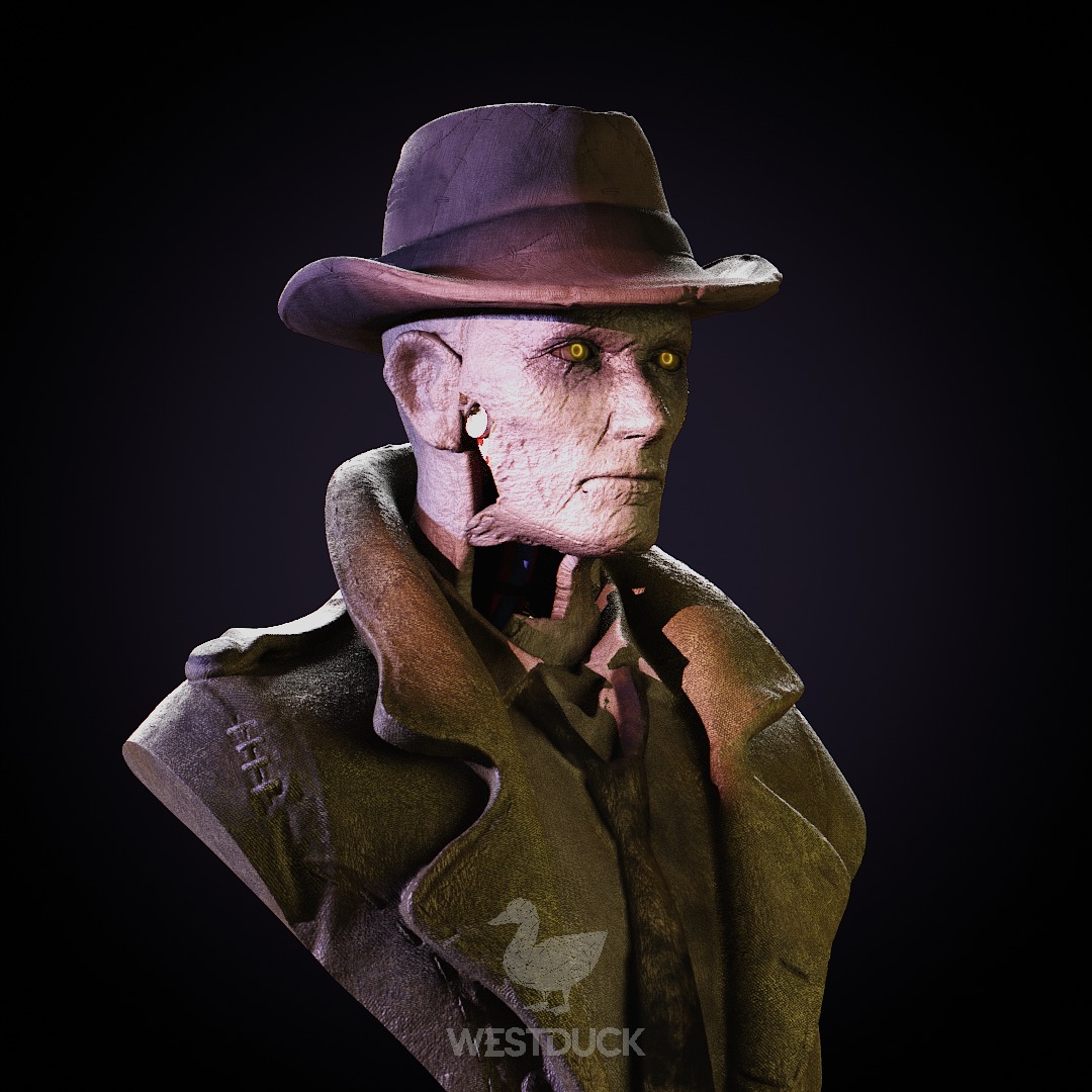 Nick Valentine - Fallout 4 3D print model_9
