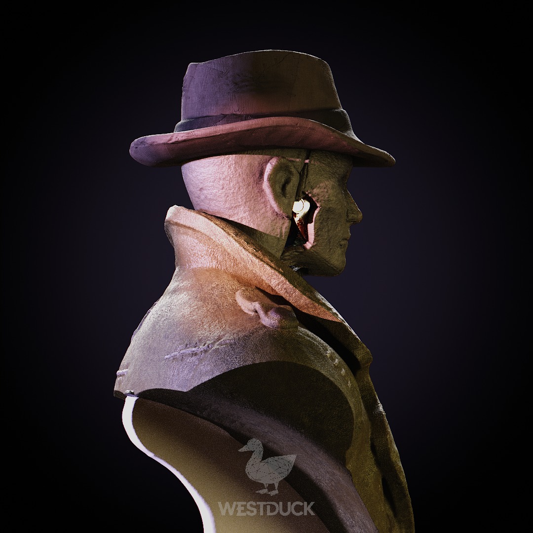 Nick Valentine - Fallout 4 3D print model_7