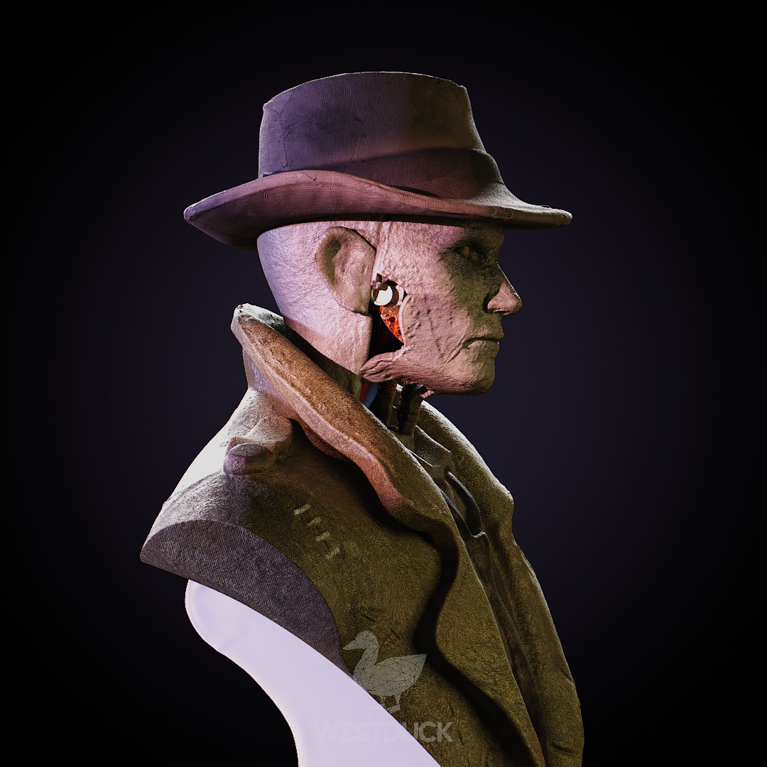 Nick Valentine - Fallout 4 3D print model_8