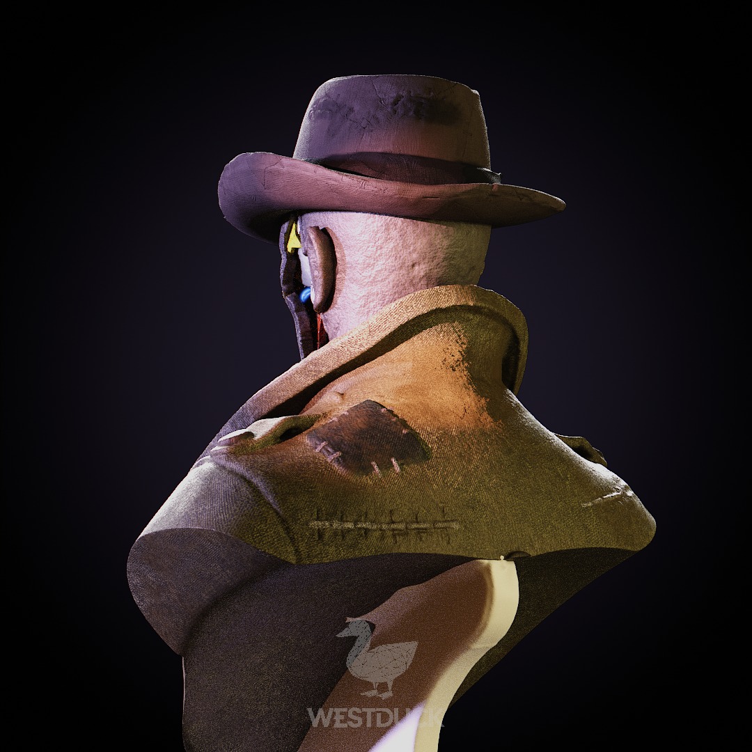 Nick Valentine - Fallout 4 3D print model_4