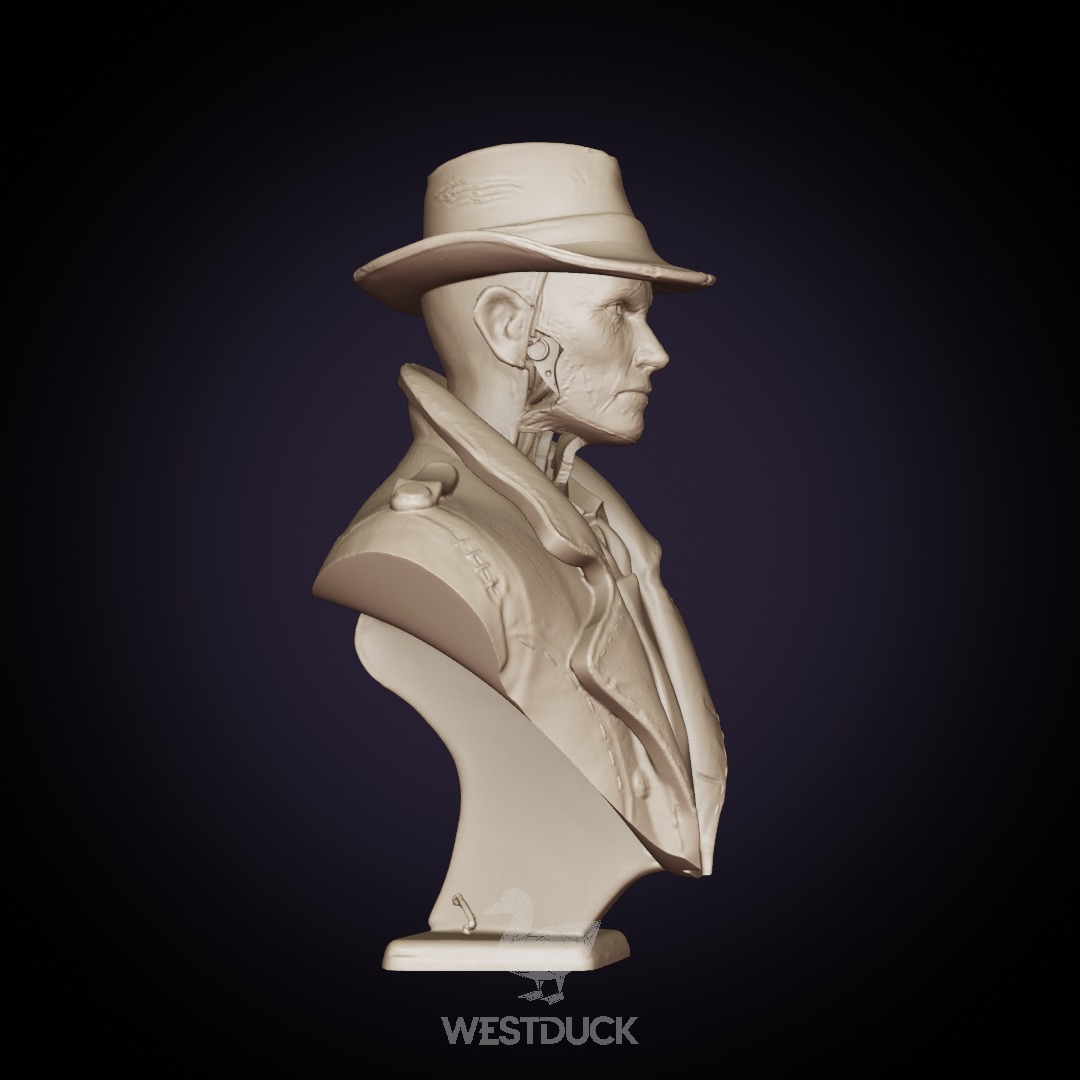 Nick Valentine - Fallout 4 3D print model_19